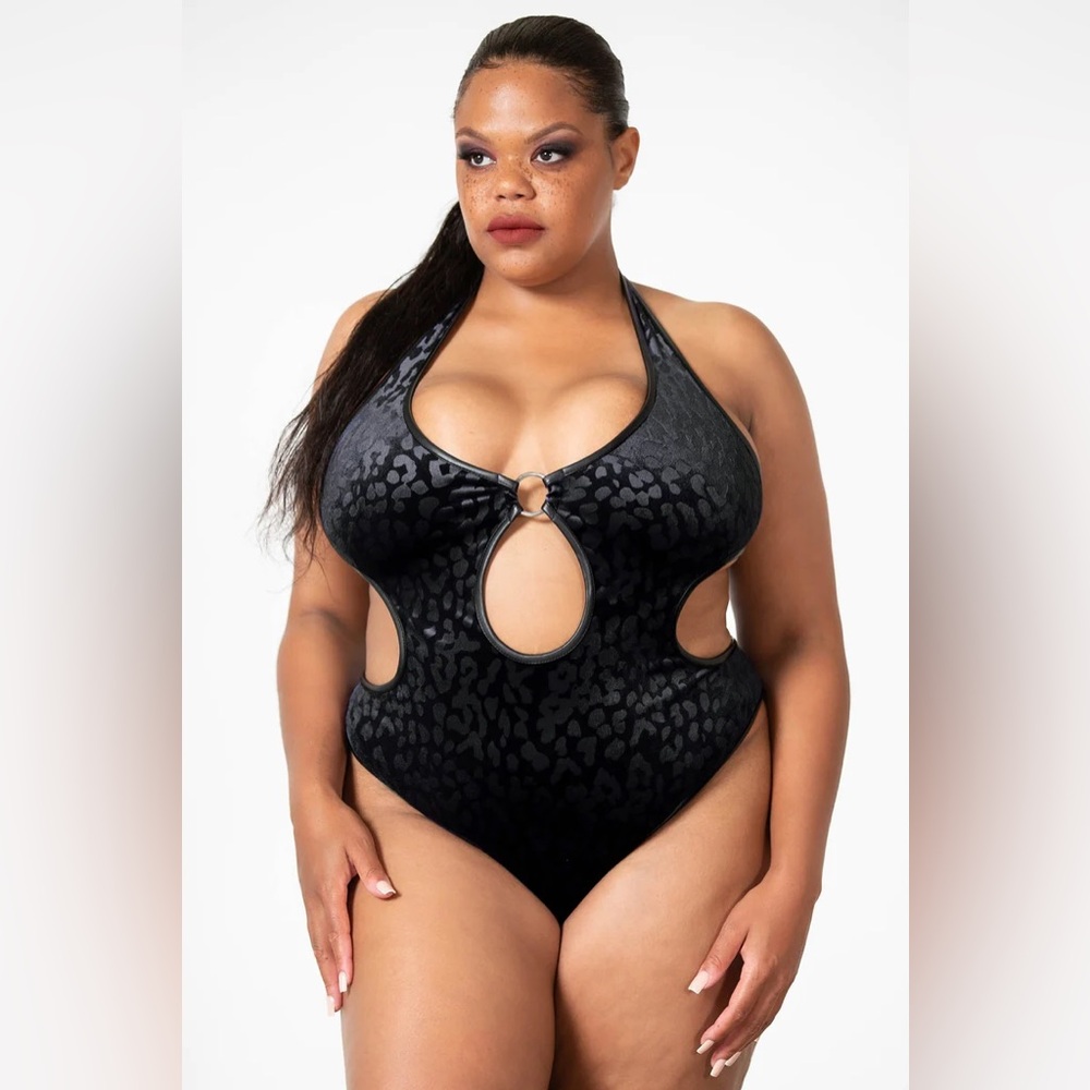 Killstar Barberella halter bodysuit - Picture 4 of 6